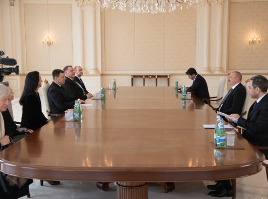 Riigikogu esimees Jüri Ratas  kohtub Aserbaidžaani presidendi Ilham Alijeviga