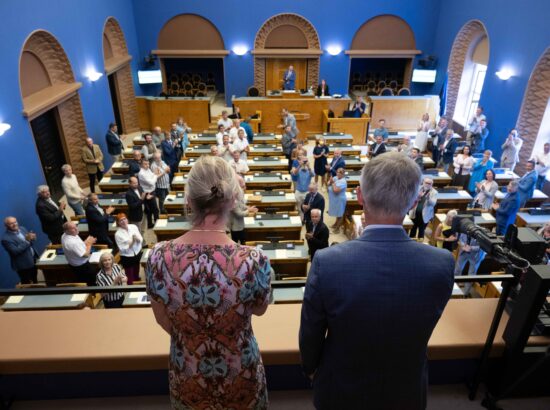 Riigikogu võttis erakorralise istungjärgu teisel istungil vastu seaduse, millega kiitis heaks Soome ja Rootsi ühinemist käsitlevad Põhja-Atlandi lepingu protokollid.