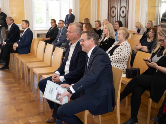 Postmargi „Riigikogu hoone 100“ esitlus