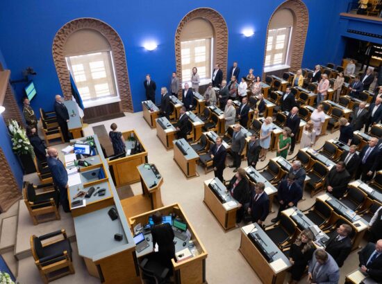 Riigikogu sügisistungjärgu avaistung, 12. september 2022