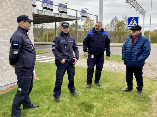 Komisjon külastas Koidula piiri- ja tollipunkti.