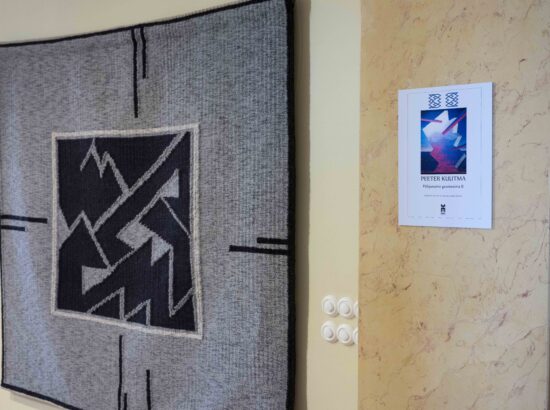 Tekstiilikunstnik Peeter Kuutma isikunäitus „Põhjamaine geomeetria II“