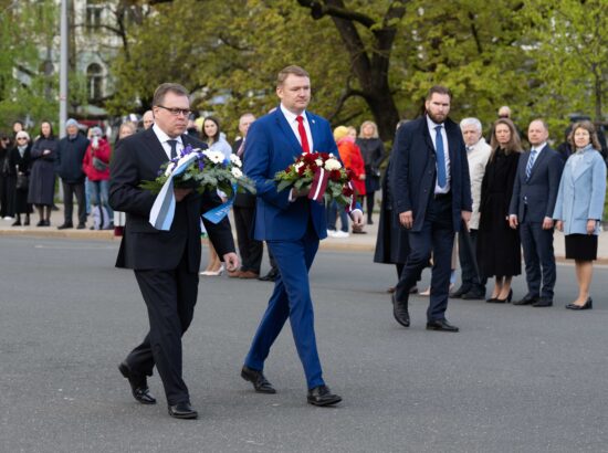 Riigikogu esimehe ametlik visiit Lätti.