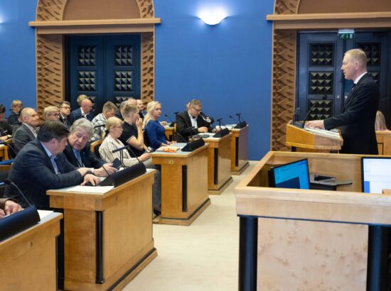 Riigikogu võttis tänasel istungil vastu avalduse Ukraina NATO-liikmesuse toetuseks.