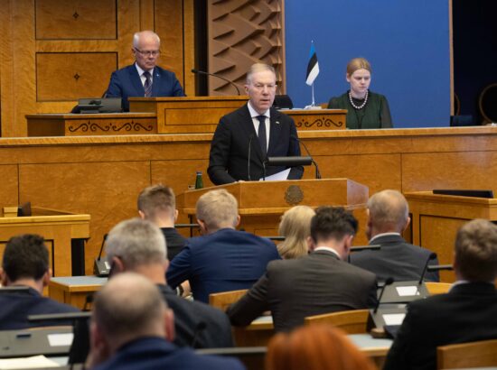 Riigikogu võttis tänasel istungil vastu avalduse Ukraina NATO-liikmesuse toetuseks.