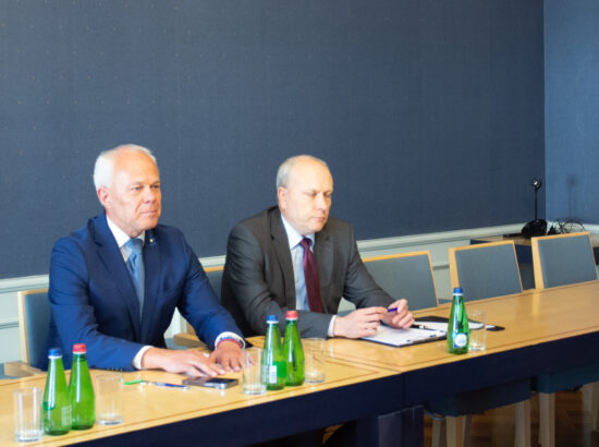 Riigikogu aseesimees Toomas Kivimägi kohtub Ukraina parlamendi delegatsiooniga.