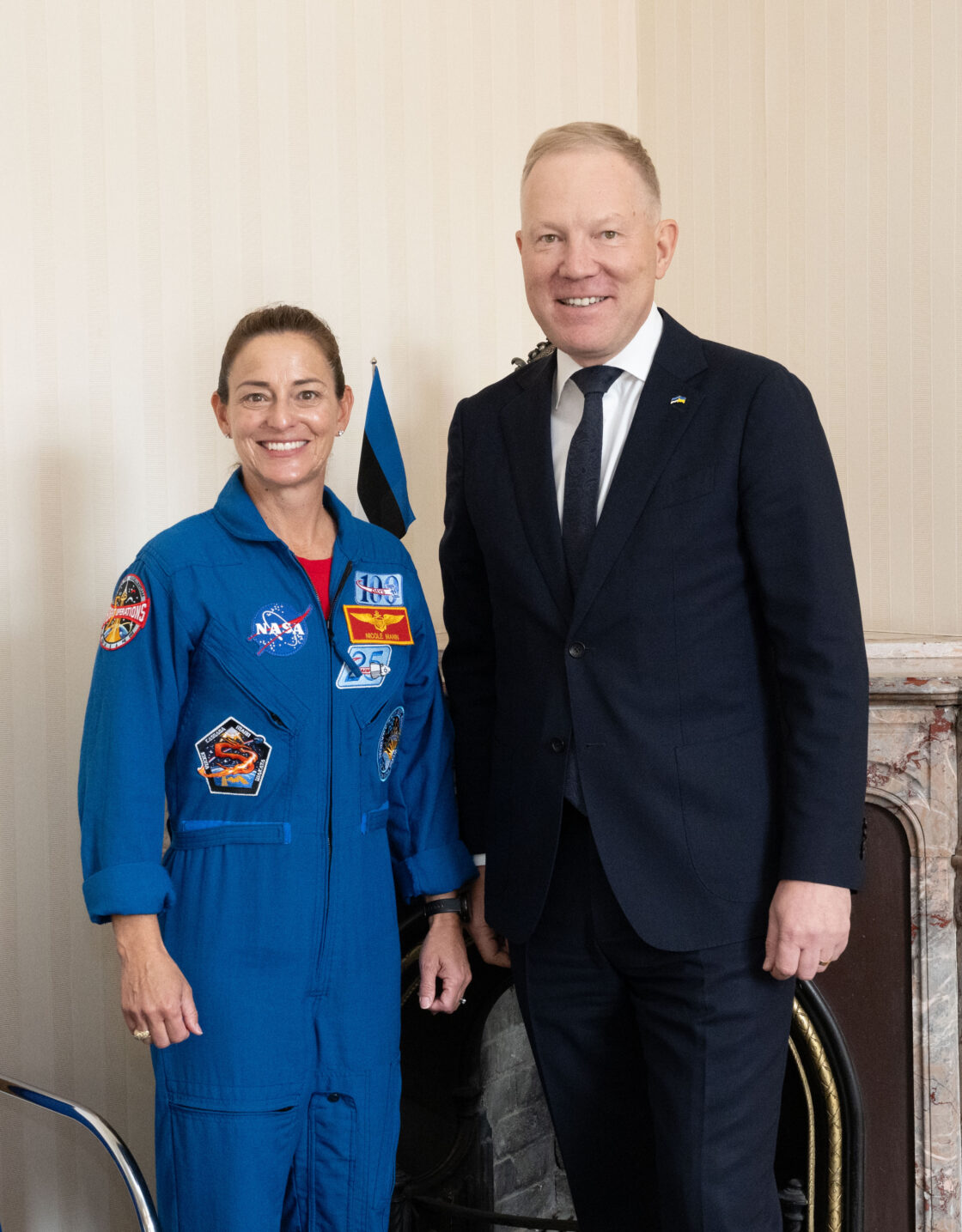 Riigikogu külastas NASA astronanut Nicole Aunapu Mann