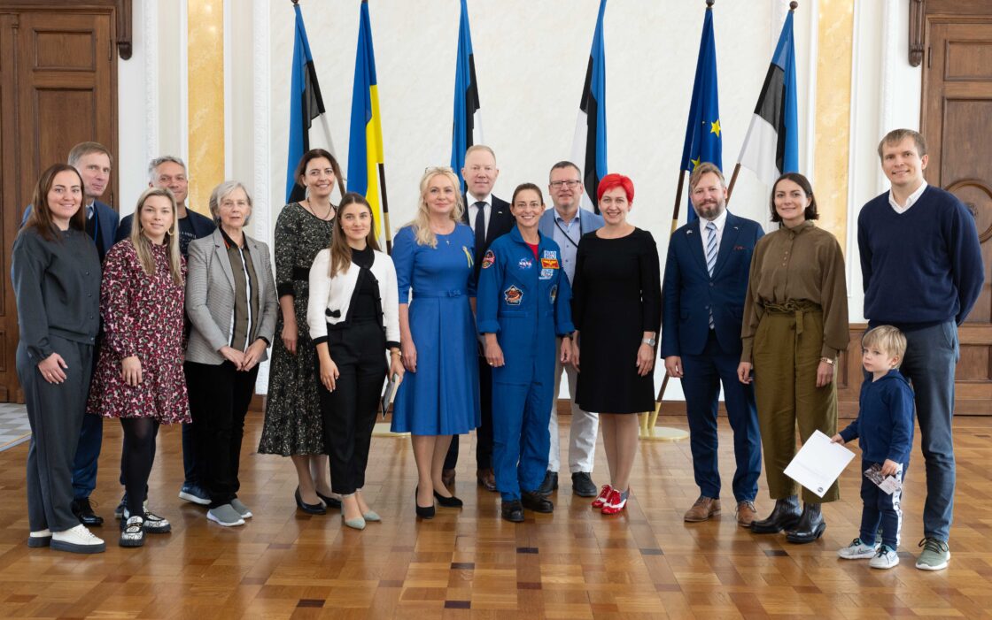 Riigikogu külastas NASA astronanut Nicole Aunapu Mann