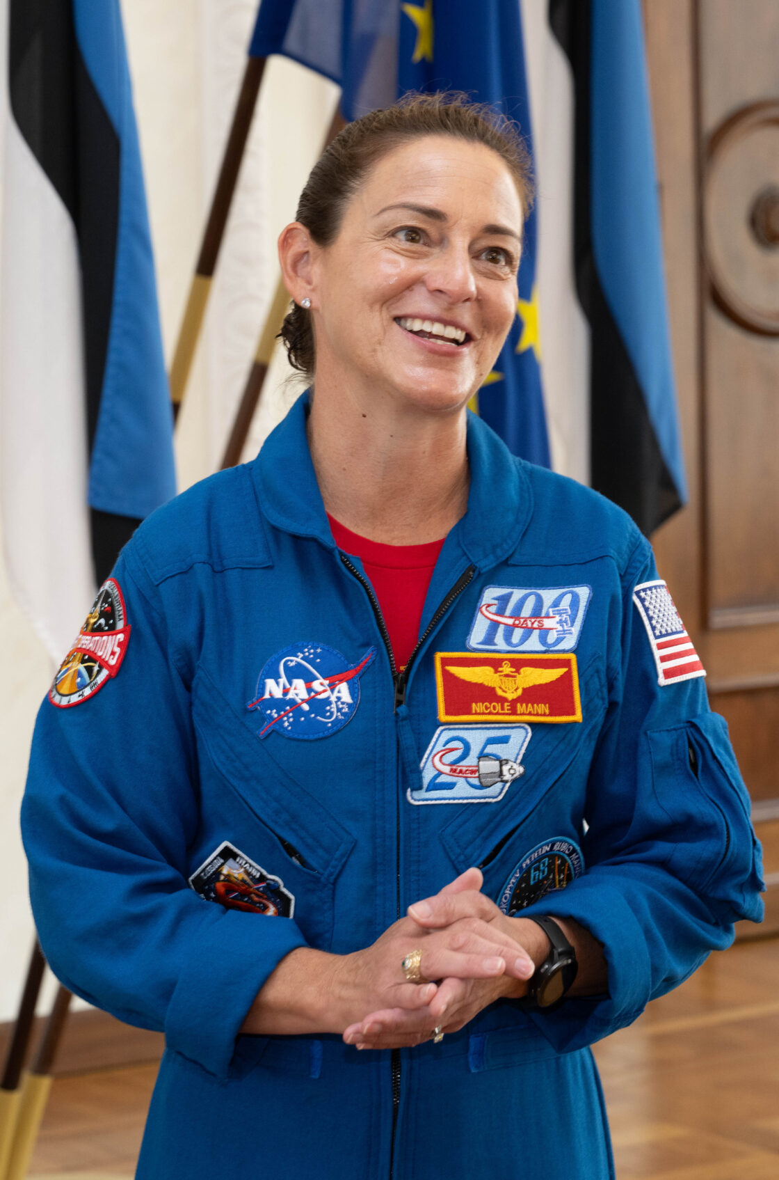 Riigikogu külastas NASA astronanut  Nicole Aunapu Mann