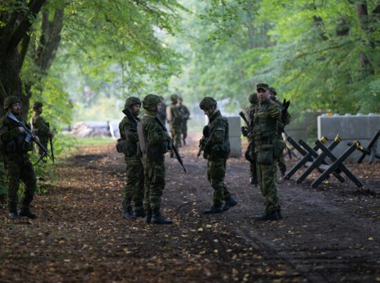 Riigikaitsekomisjon külastas Kaitseväe ja Kaitseliidu õppuse „Ussisõnad“ raames Lääne maakaitseringkonna vastutusala.