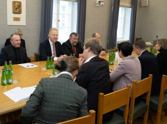 Riigikogu väliskomisjoni ja riigikaitsekomisjoni kohtumine Norra välis- ja kaitsekomisjoni delegatsiooniga