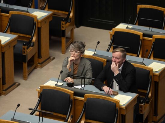 Riigikogus toimus Sotsiaaldemokraatliku Erakonna fraktsiooni algatatud olulise tähtsusega riikliku küsimuse „Kuidas elab Eesti mets?“ arutelu.