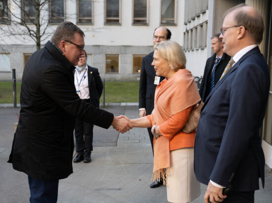 Riigikogu esimees Lauri Hussar ametlikul visiidil Soomes