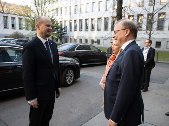 Riigikogu esimees Lauri Hussar ametlikul visiidil Soomes