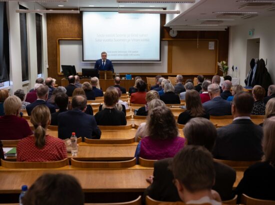 Riigikogu esimees Lauri Hussar ametlikul visiidil Soomes