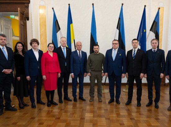 Ukraina president Volodõmõr Zelenskõi visiit