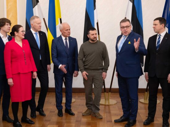 Ukraina presidendi Volodõmõr Zelenskõi visiit