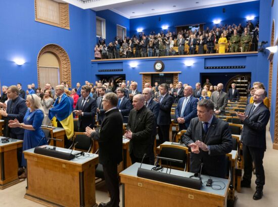 Ukraina presidendi Volodõmõr Zelenskõi visiit Tallinna