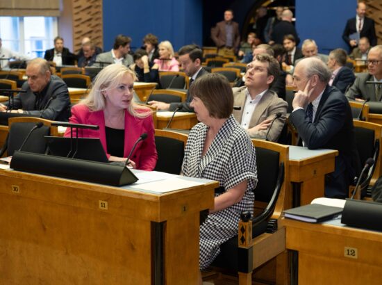 Riigikogu kuulas tänasel istungil ära justiitsminister Kalle Laaneti ülevaate „Õigusloomepoliitika põhialuste aastani 2030“ täitmise kohta 2022. aastal.