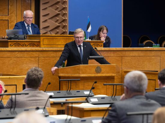 Riigikogu kuulas tänasel istungil ära justiitsminister Kalle Laaneti ülevaate „Õigusloomepoliitika põhialuste aastani 2030“ täitmise kohta 2022. aastal.