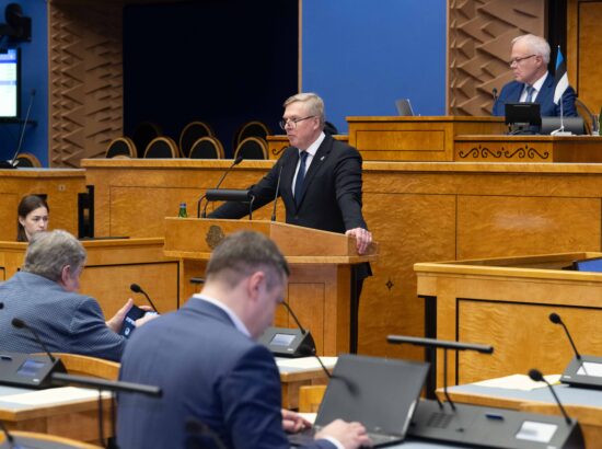 Riigikogu kuulas tänasel istungil ära justiitsminister Kalle Laaneti ülevaate „Õigusloomepoliitika põhialuste aastani 2030“ täitmise kohta 2022. aastal.