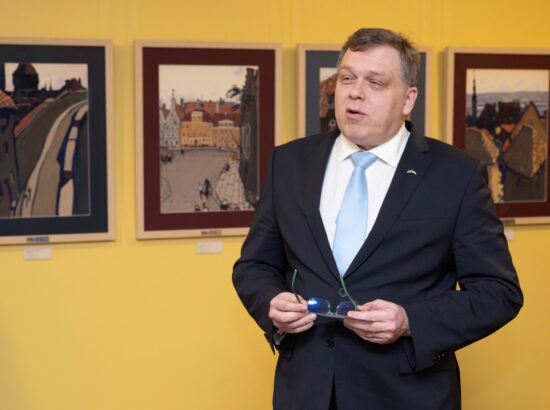 Näituse “Tallinn Ukraina kunstniku pilgu läbi” avamine