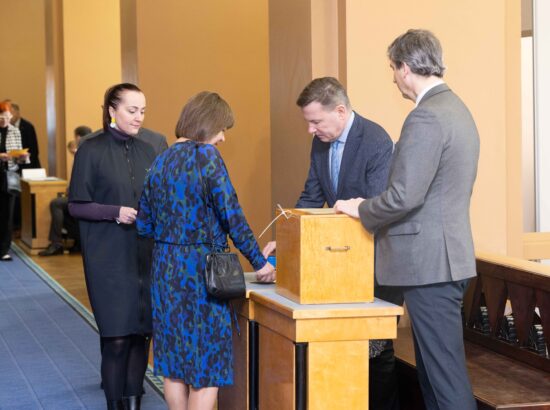 Riigikogu juhatuse valimine