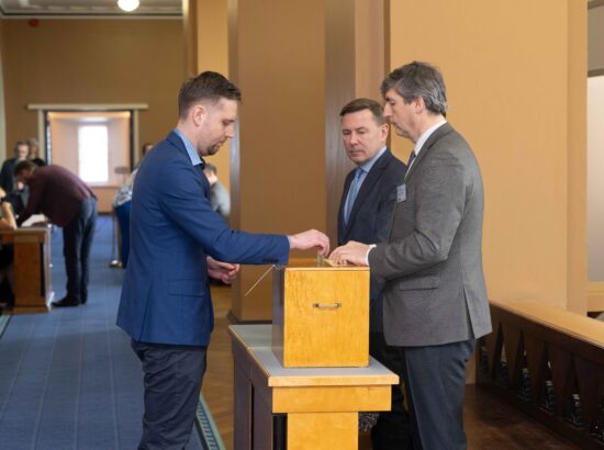 Riigikogu juhatuse valimine