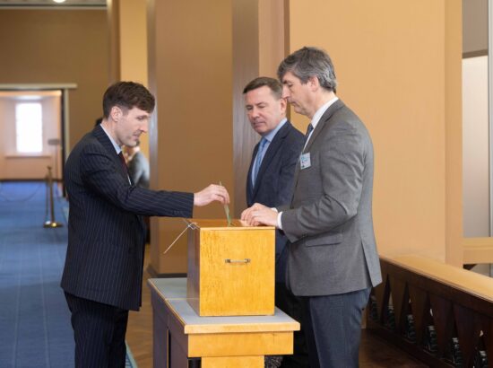 Riigikogu juhatuse valimine