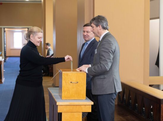 Riigikogu juhatuse valimine