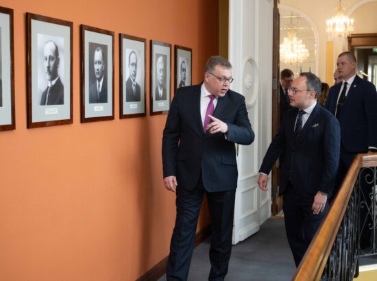 Riigikogu esimees Lauri Hussar kohtus Andorra peaministri Xavier Espot Zamoraga.