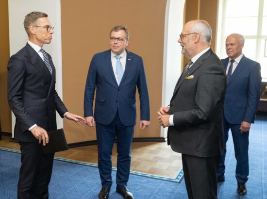 Soome presidendi Alexander Stubbi visiit