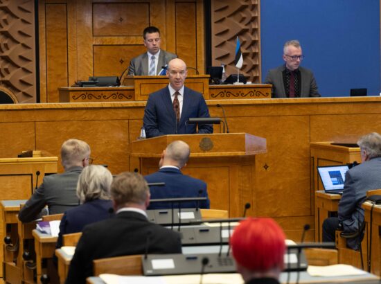 Eesti Panga 2023. aasta aruanne – ettekande tegi Eesti Panga president Madis Müller