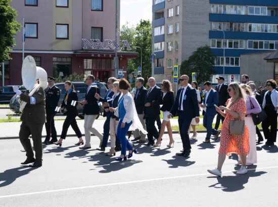 Võidupüha tähistamine Narvas