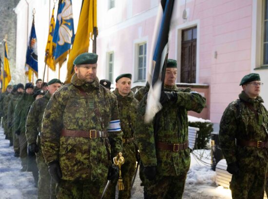 President Arnold Rüütlile pühendatud mälestushetk Kuberneri aias