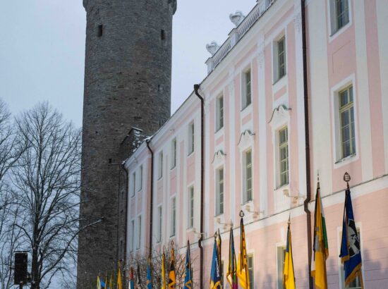 President Arnold Rüütlile pühendatud mälestushetk Kuberneri aias