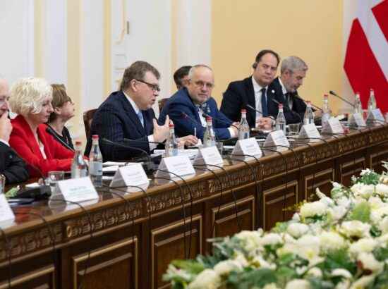 Riigikogu esimees Lauri Hussar osaleb Põhja- ja Baltimaade parlamendijuhtide ühisvisiidil Armeeniasse. Kohtumine Armeenia parlamendi esimehe Alen Simonjaniga.
