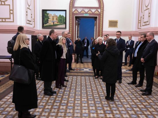 Seitsme riigi parlamentide juhid kohtuvad Leedu iseseisvuse taastamise 35. aastapäeva puhul Vilniuses.