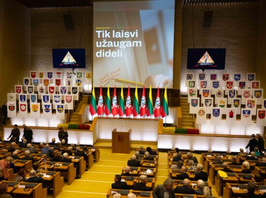 Seitsme riigi parlamentide juhid kohtuvad Leedu iseseisvuse taastamise 35. aastapäeva puhul Vilniuses.