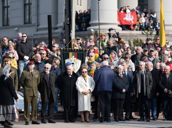 Seitsme riigi parlamentide juhid kohtuvad Leedu iseseisvuse taastamise 35. aastapäeva puhul Vilniuses.