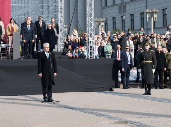Seitsme riigi parlamentide juhid kohtuvad Leedu iseseisvuse taastamise 35. aastapäeva puhul Vilniuses.