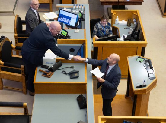 Riigikogu juhatuse korralised valimised 27. märtsil 2025