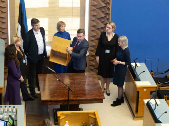 Riigikogu juhatuse korralised valimised 27. märtsil 2025