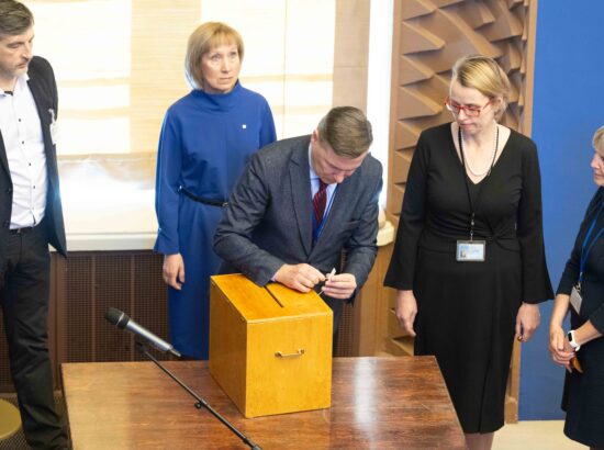 Riigikogu juhatuse korralised valimised 27. märtsil 2025