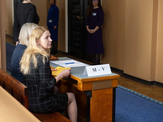 Riigikogu juhatuse korralised valimised 27. märtsil 2025