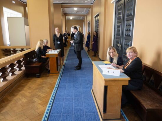 Riigikogu juhatuse korralised valimised 27. märtsil 2025