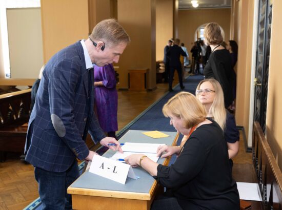 Riigikogu juhatuse korralised valimised 27. märtsil 2025