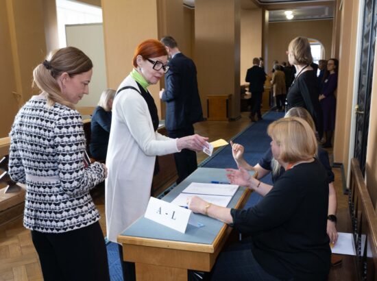 Riigikogu juhatuse korralised valimised 27. märtsil 2025