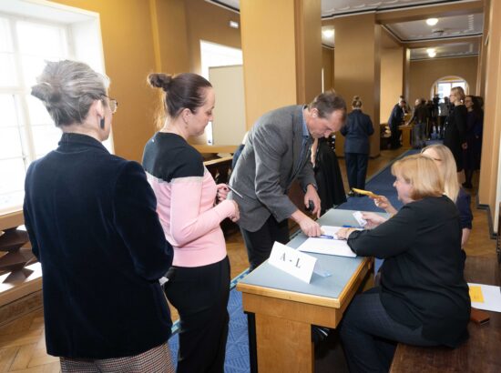 Riigikogu juhatuse korralised valimised 27. märtsil 2025