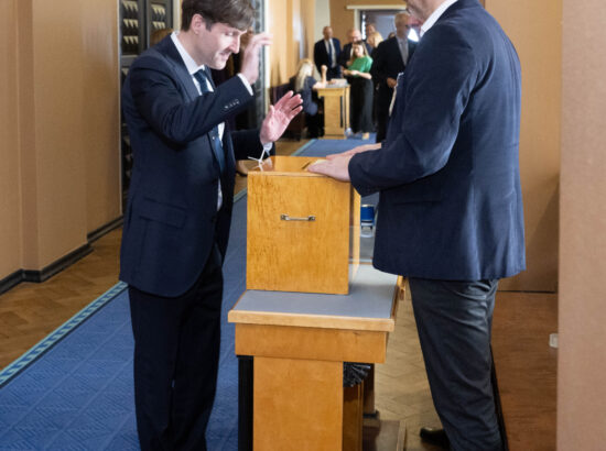 Riigikogu juhatuse korralised valimised 27. märtsil 2025